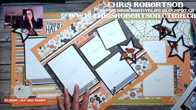 Time to get Spooky with the Got Candy? scrapbooking workshop смотреть онлайн