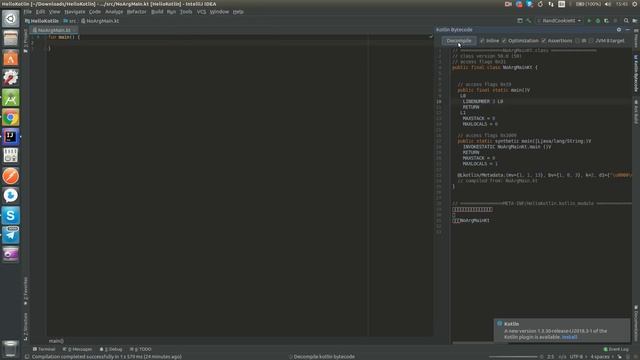 Decompiling Kotlin class смотреть онлайн