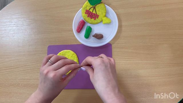 Художньо-естетична діяльність (Ліплення). Середній дошкільний вік. "Грона калини" смотреть онлайн