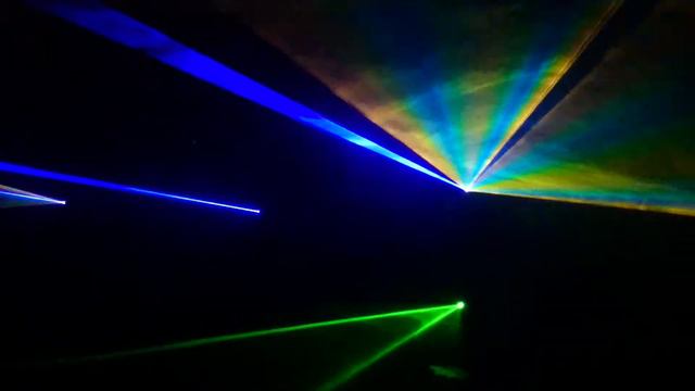 Nachtsichten Schüco Arena Laser Show 2015