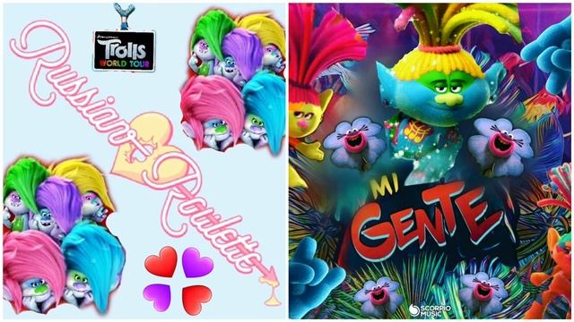 Russian Roulette/Mi Gente [K-Pop X Reggaetón Mashup] (Trolls World Tour)