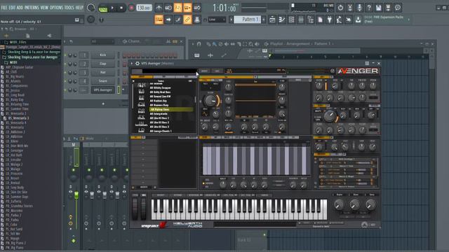 FL Studio 20 AVANGER @ смотреть онлайн