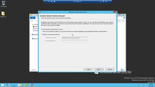 How to Install vCenter 6 5 on Windows Server || vCenter 6.5 | Virtualization | VMWare смотреть онлайн