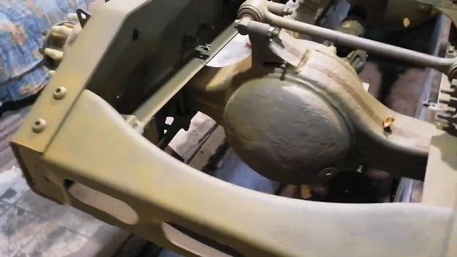 Вольво Внл 670 D12 пескоструй и покраска рамы. смотреть онлайн