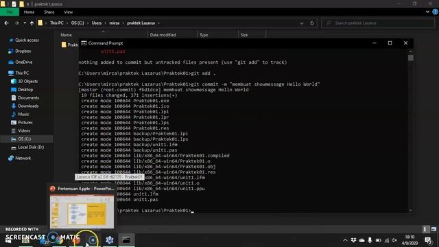 Install Lazarus & Push ke GitHub смотреть онлайн