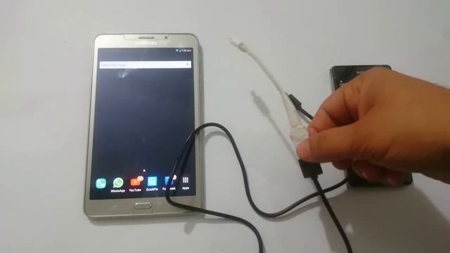 Connect Phone To Phone With OTG USB Charging Data Cable смотреть онлайн