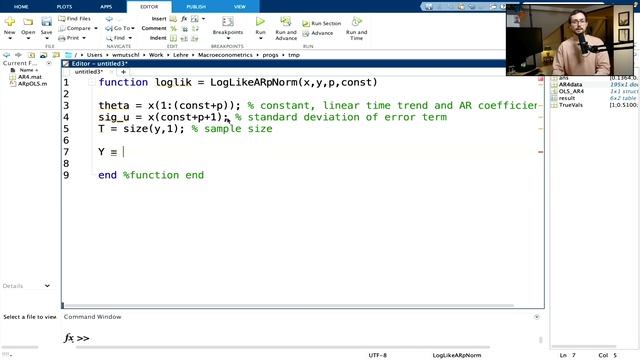 Exercise: Maximum Likelihood Estimation Of Gaussian AR(p) смотреть онлайн