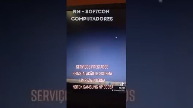Prestação de Serviço em um Notebook Samsung NP300E5A смотреть онлайн