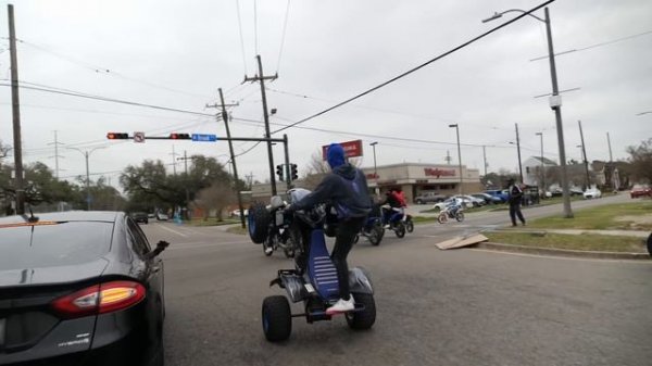 New Orleans Bikelife - 2022 Mardi Gras Rideout Pt. 1