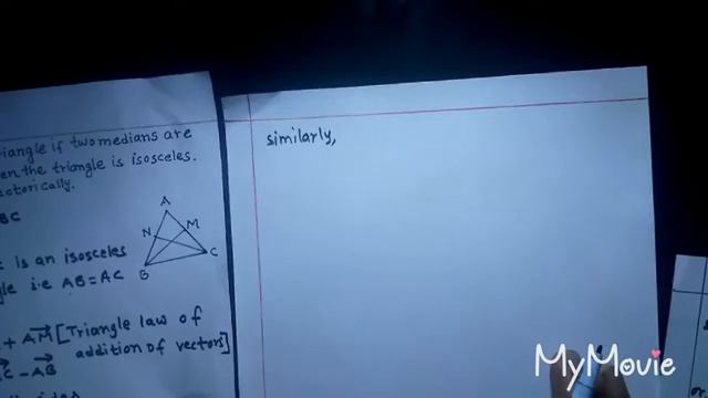 In a triangle, if two medians are equal then the triangle is isosceles смотреть онлайн