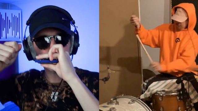 🚨🌬🥁 Harp'n'Drum Challenge | My Submission 😜 | Silvan Strauss 🥁 смотреть онлайн