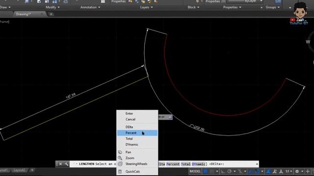 Autocad 2D l Como Modificar Distancias de Cualquier Elemento смотреть онлайн