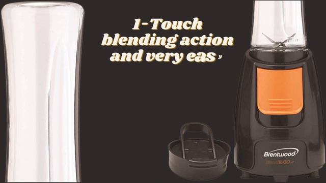 Brentwood Blend to Go Personal Blender with Travel Cup, 20 oz, Blac смотреть онлайн