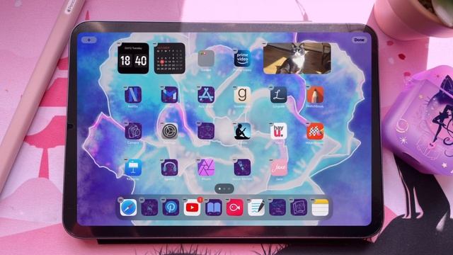 iPad mini 6 customisation | Making my own icons with iPadOS 15 and procreate ?✍️? смотреть онлайн