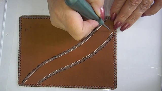 Роспись обложки контуром. DIY. Point to point. смотреть онлайн