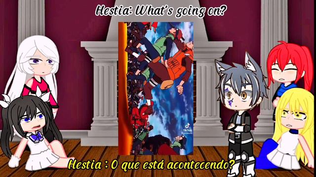 Danmachi React To Bell As Madara (TikToks)🇺🇲🇧🇷#animes #bell #danmachi