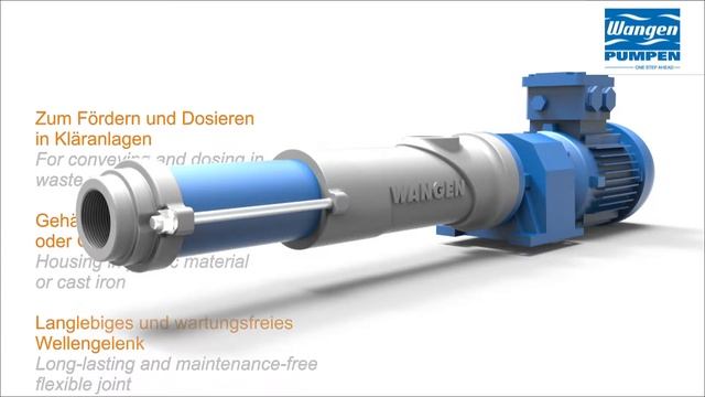 Wangen Polymer Dosing Pump смотреть онлайн