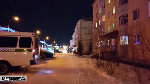 Russia. Крайний Север #Ямал город за полярным кругом #Лабытнанги Декабрь 2022. Гуляю. смотреть онлайн