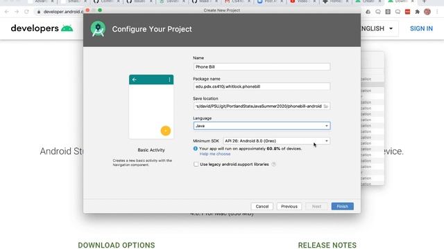 Java@PSU Summer 2020, Week 5: Android Development Environment смотреть онлайн