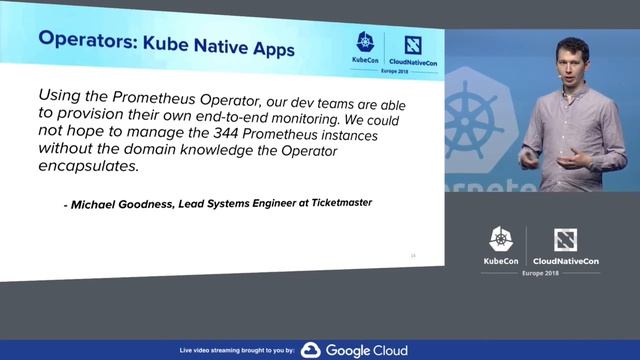 Keynote: Accelerating Kubernetes Native Applications - Brandon Philips, CTO of CoreOS, Red Hat смотреть онлайн