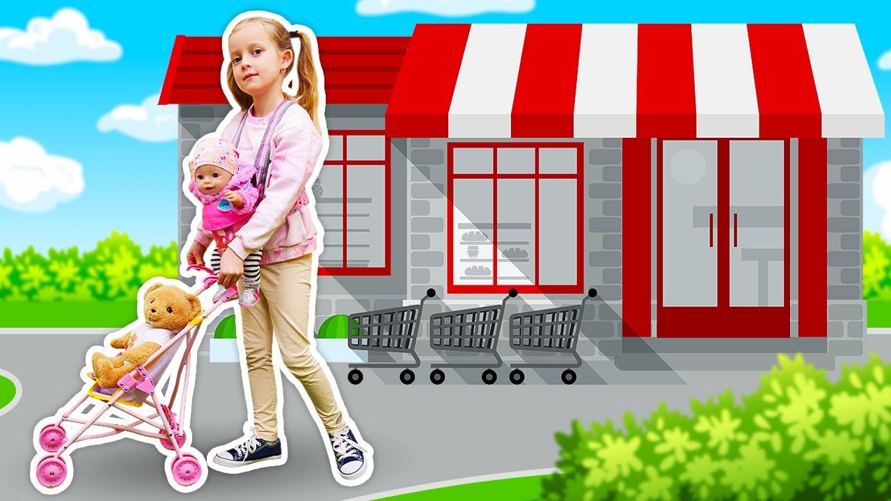 Беби Бон Хлоя отправляется в магазин за покупками! смотреть онлайн