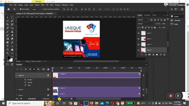 Animation in Photoshop | Gif Animation in Photoshop | Learn Animation in Photoshop смотреть онлайн