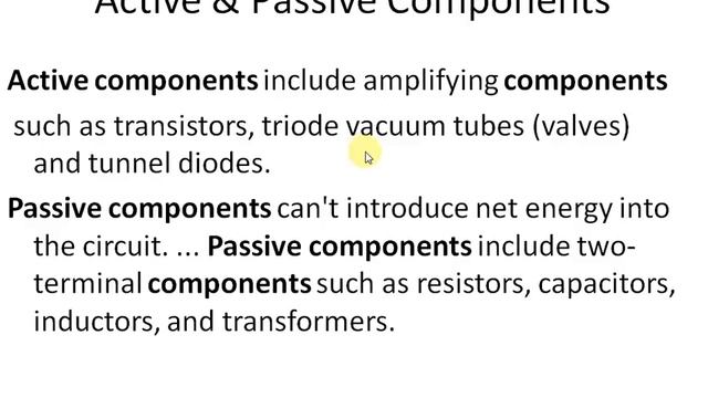 Active & Passive Components and types of nodes in nodal analysis смотреть онлайн