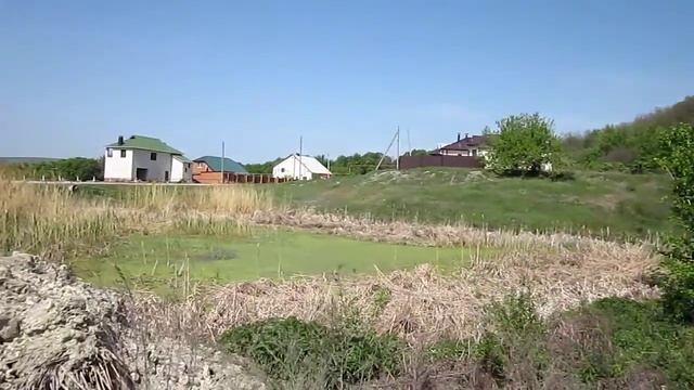 Пруд на дороге в "Ударник" смотреть онлайн