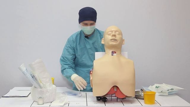 Дренирование плевральной полости троакаром. Телементор. смотреть онлайн