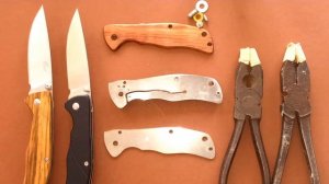 Как снять шпенёк с ножа