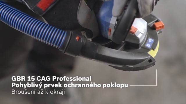 Bruska na beton Bosch GBR 15 CA a GBR 15 CAG Professional смотреть онлайн