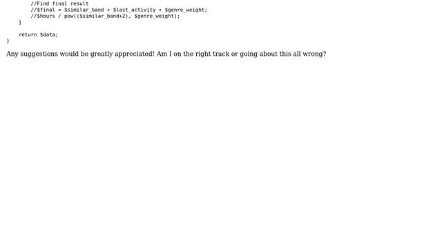 Code Review: Personalized, weighted recommendations - Rank all content with PHP смотреть онлайн