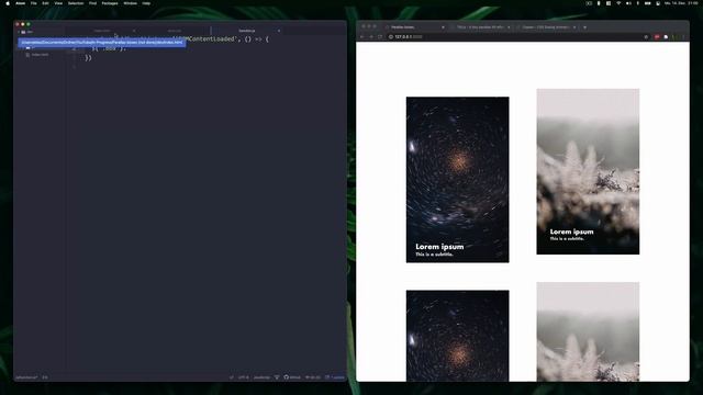 Simple Parallax Effect For Websites | Anime.js & Tilt.js Tutorial