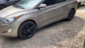Ставим усиленные пружины и амортизаторы в Hyundai Elantra MD