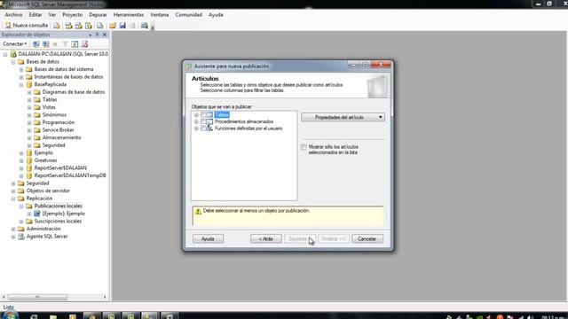 Base de datos distribuida en replicación en SQL Server 2008 смотреть онлайн