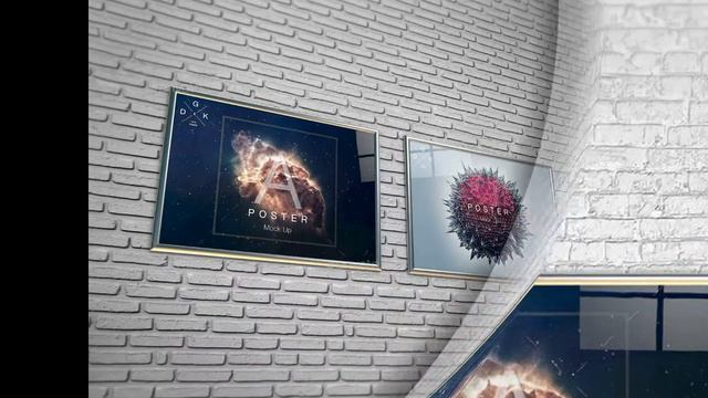 Graphicriver шаблон Poster - Print Mock-up скачать бесплатно