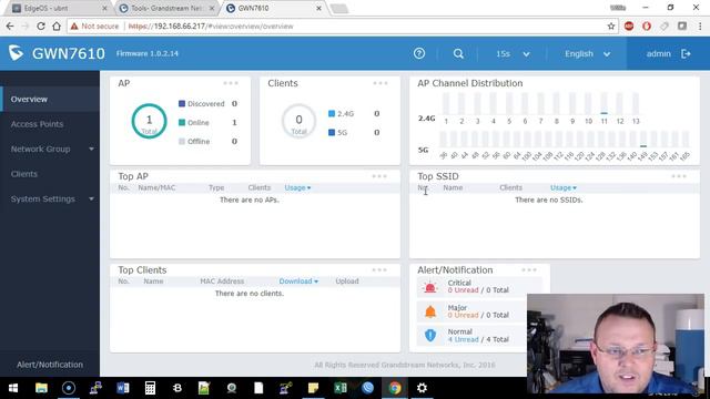 Grandstream GWN7610 Access Point Setup смотреть онлайн