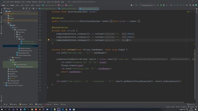 Redis Data with Spring Boot - Distributed Lock Implementation With Redis смотреть онлайн