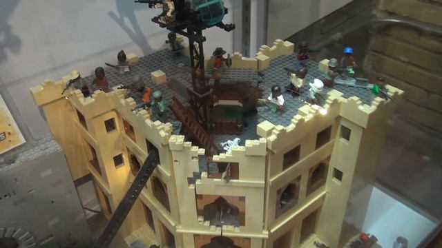 Black Hawk Down Helicopter Crash Battle In LEGO By Brickmania