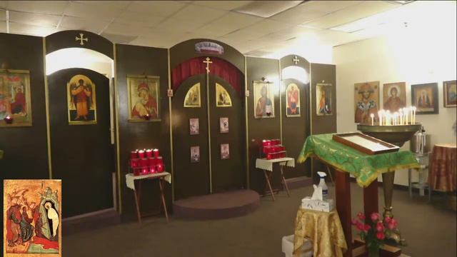 24 апреля, Лазарева суббота, Литургия/April 24 Lazarus Saturday, Liturgy смотреть онлайн
