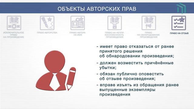 Авторское право и смежные права смотреть онлайн