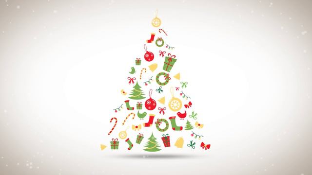 Christmas tree Logo (After Effects template) смотреть онлайн