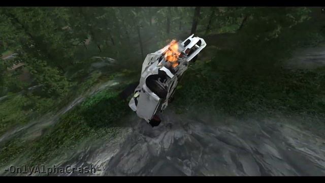 EPIC CLIFF CRASHES #1 - BeamNG Drive