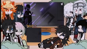 Hashiras react to Kamaboko squad 【 power levels 】・