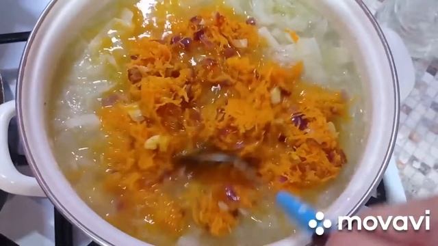 Щи из свежей капусты!