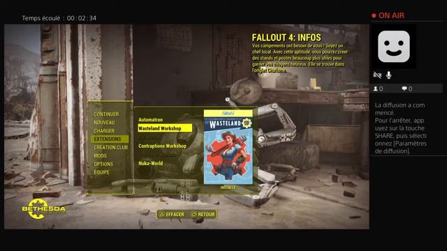 FALLOUT 4 mon aventure radioactif cheat code + les dlc смотреть онлайн