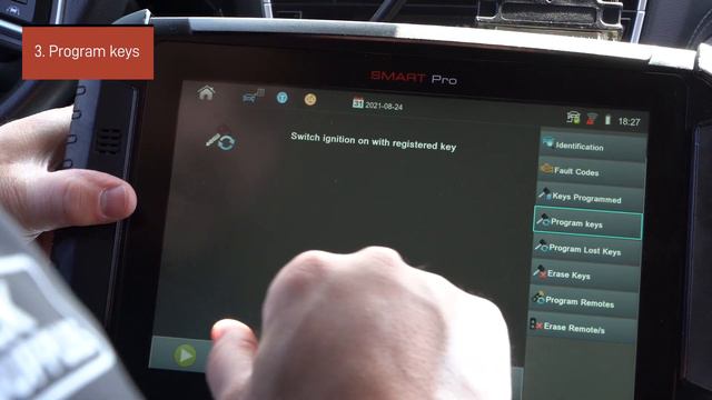 Key Programming | Adding A Transponder W/ The SmartPRO - 2018 Subaru Legacy
