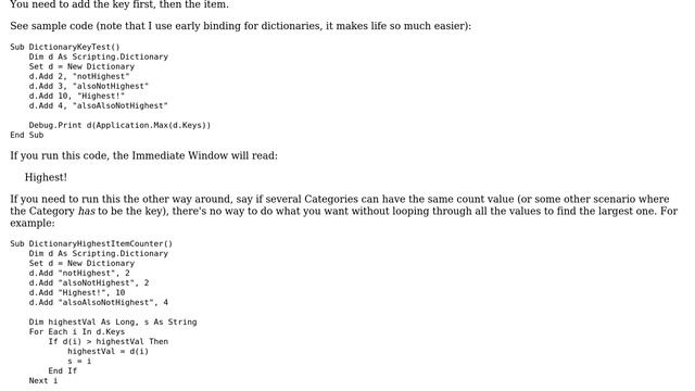 Create a list with values and key and get the max value (2 Solutions!!) смотреть онлайн