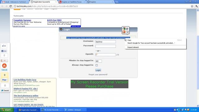 How To Register In Technical4U.com