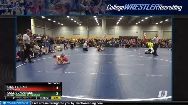 G 1-2 45 Gino Ferrari Best Trained Vs Cole Gunderson Revolution School Of Wrestling смотреть онлайн